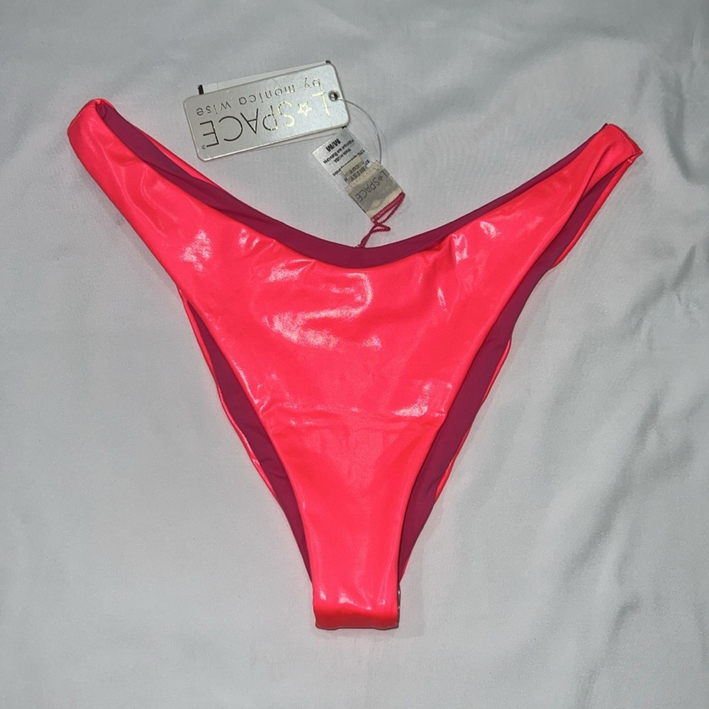 L*Space cabana bikini bottom, M